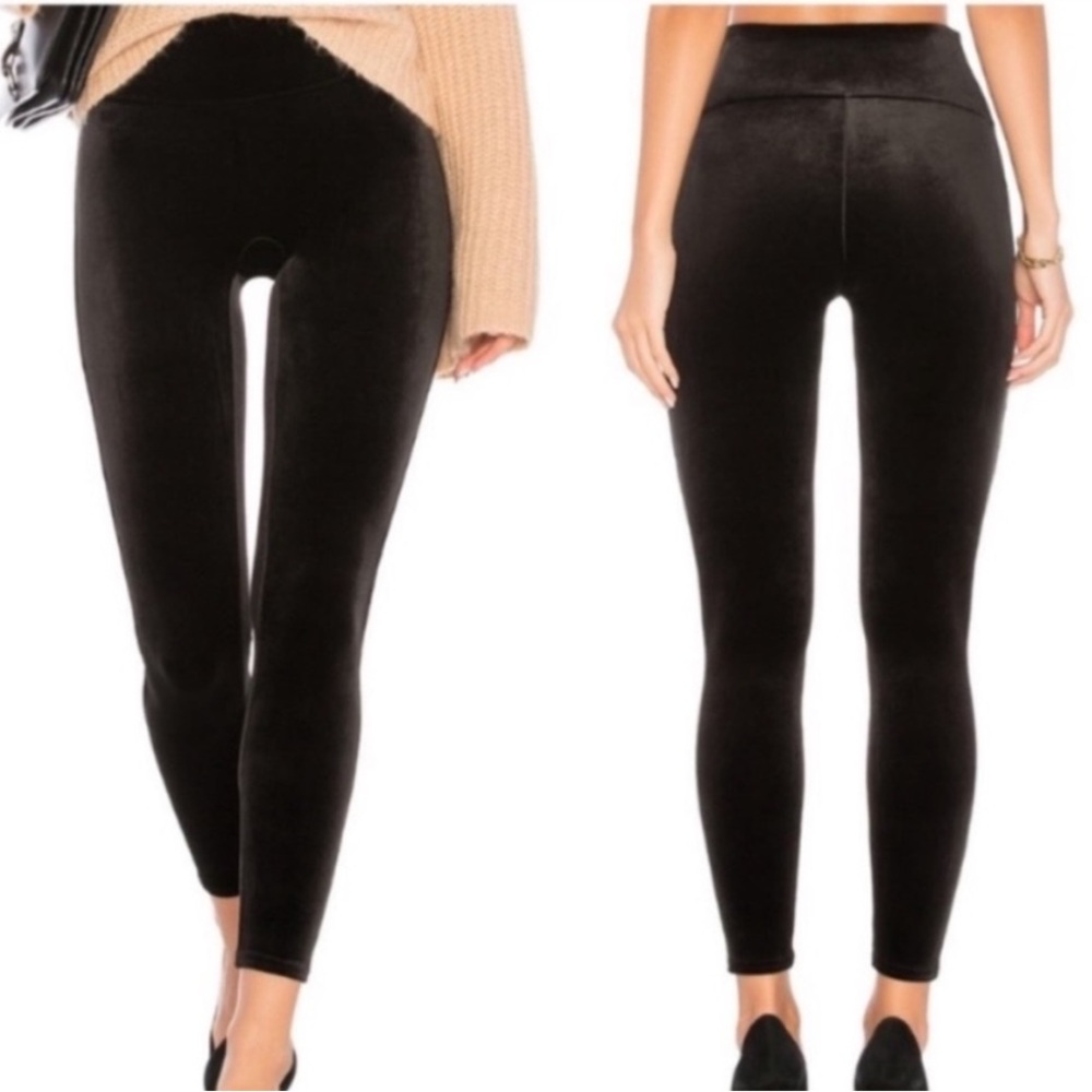 NWOT Spanx velvet legging M